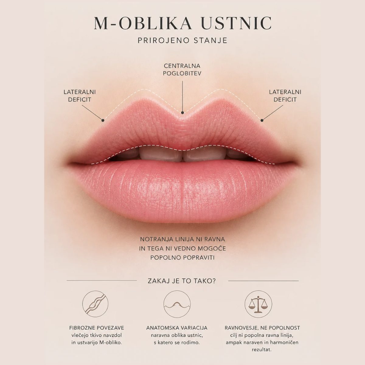 M-oblika ustnic infografika